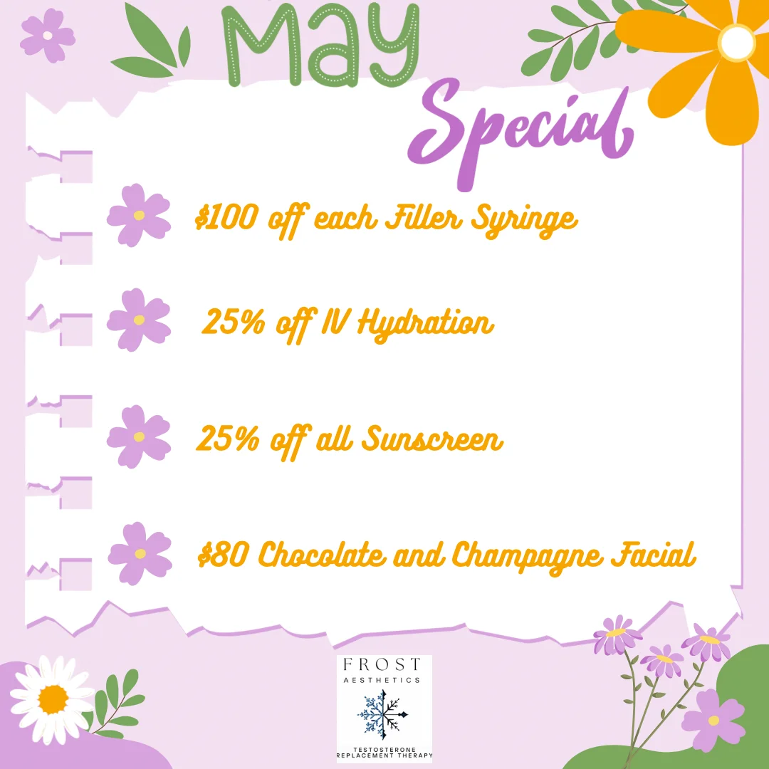 May Specials in Frost