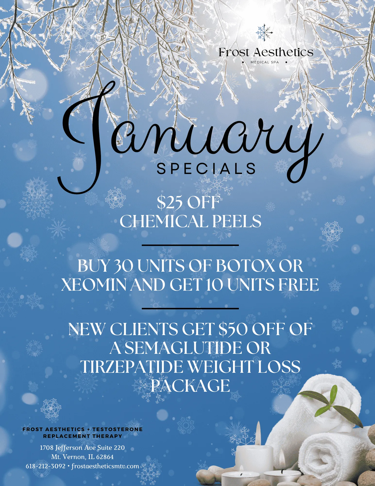 january specials